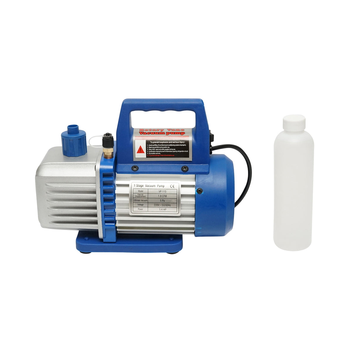 Vacuum pump, vacuum VP115 for refrigeration installations 42l/min Breckner Germany